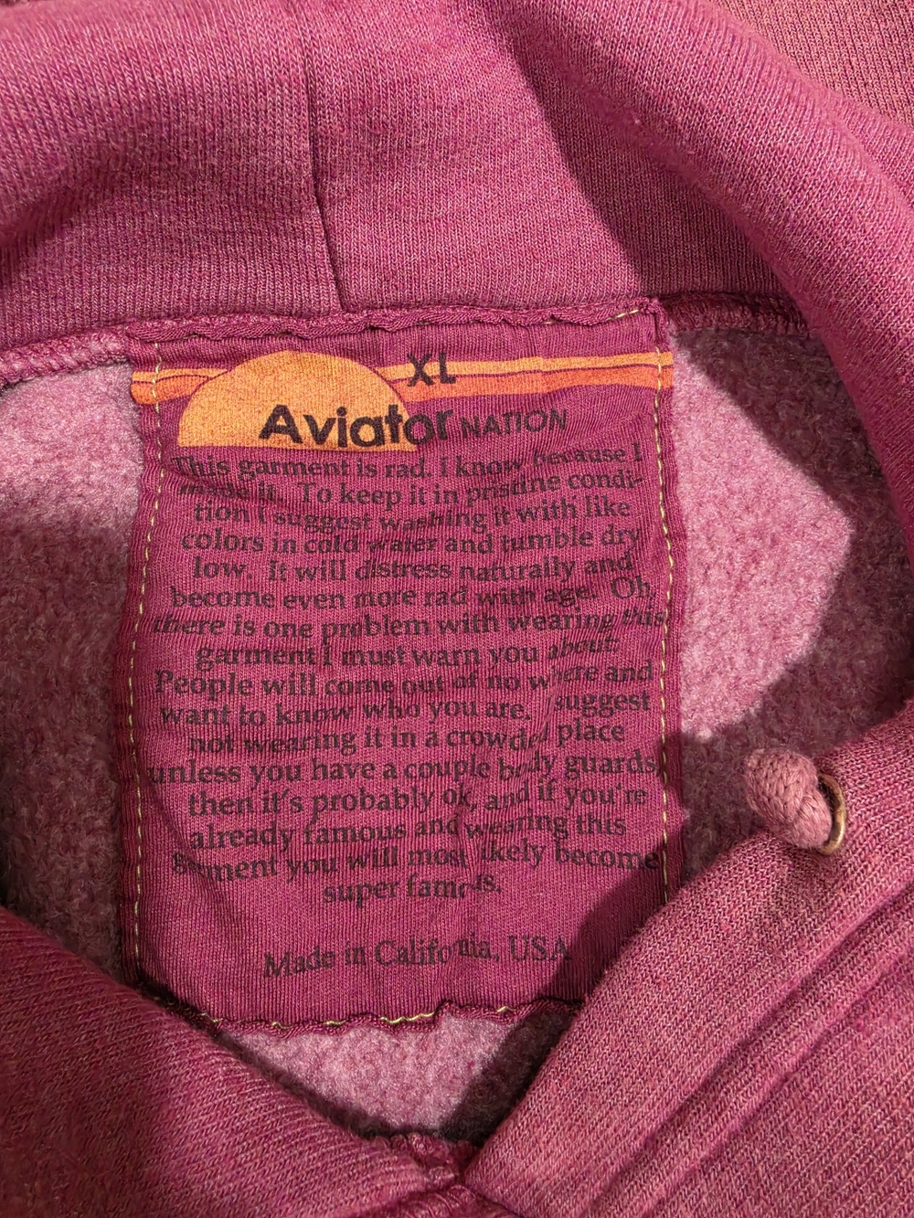 Relaxed Fit Hoodie - Picture 7 of 7
